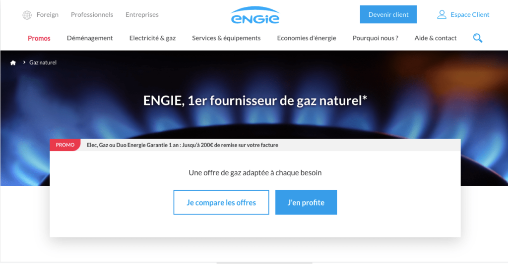 Avis Engie : Gaz Energie Garantie + Mon Pilotage