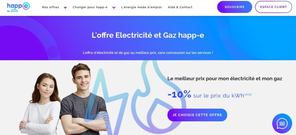 Avis Happ-e : Électricité Gaz